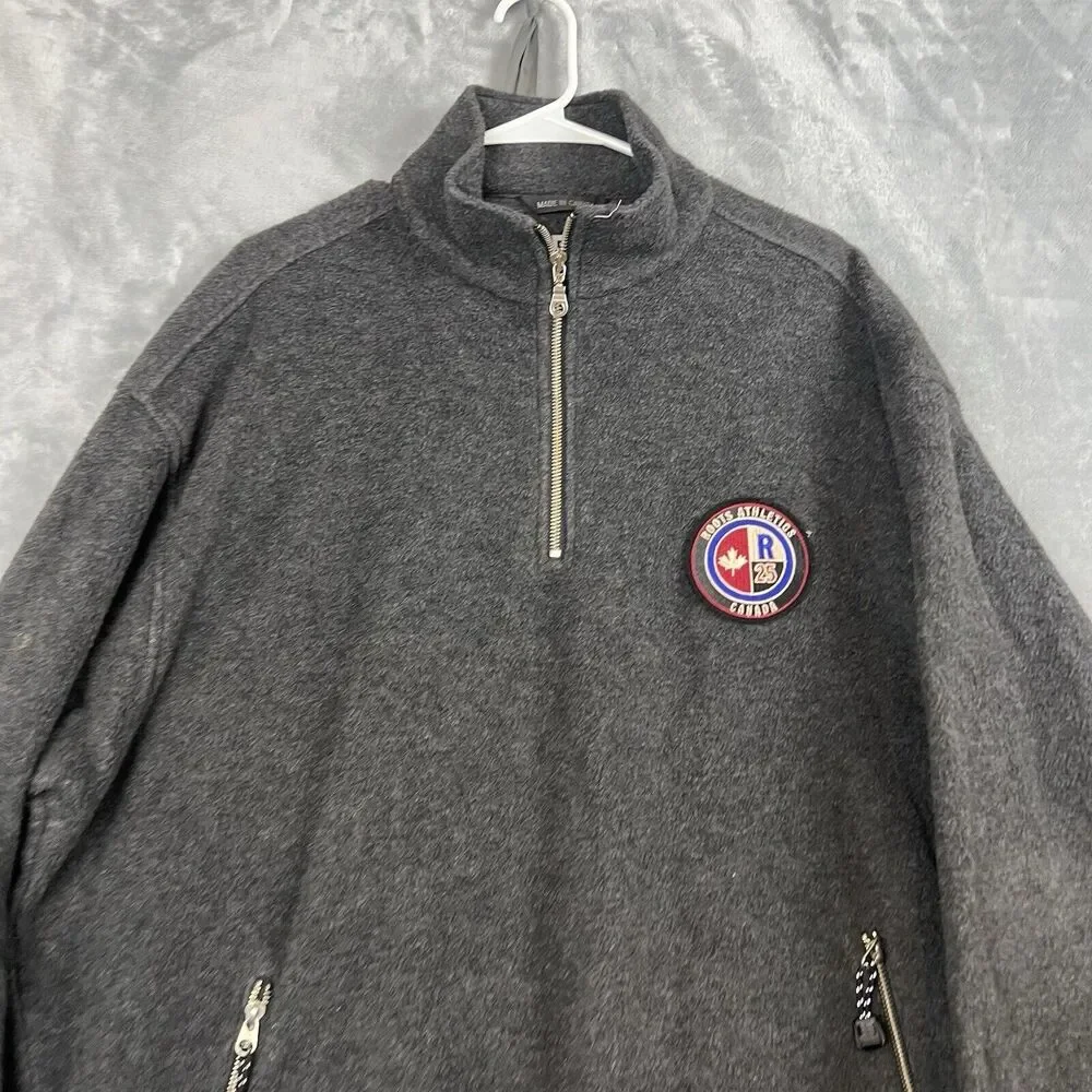 Roots Canada‎ Sweater Large Athletics 25th Anniversay Edition Pullover Jacket